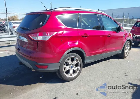 2014 Ford Escape Titanium из США, поврежденный, VIN 1FMCU0J98EUB76126